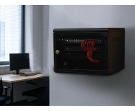 ExtraLink Lite 6U 10" 280X310 Czarna wisząca - 1484057 - zdjęcie 6
